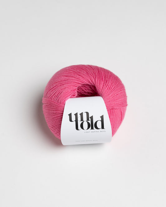Un-told light merino - Pink Punch