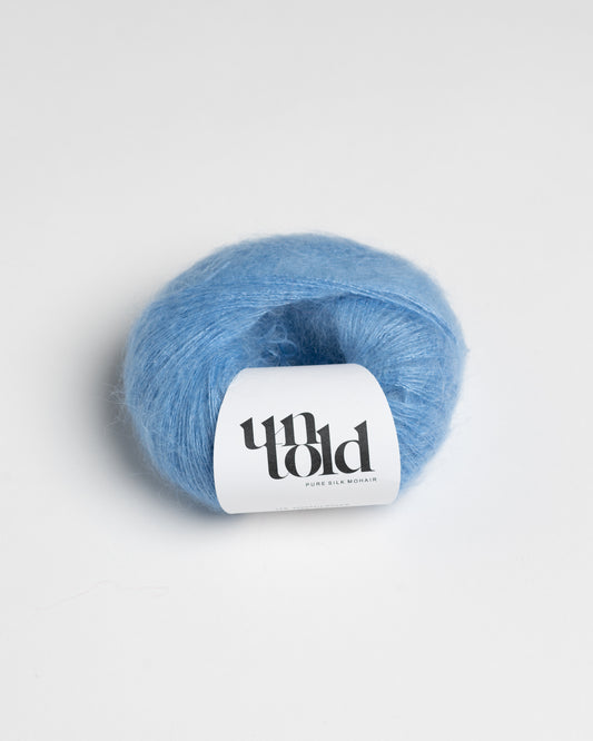 Un-told Pure silk mohair - True Blue